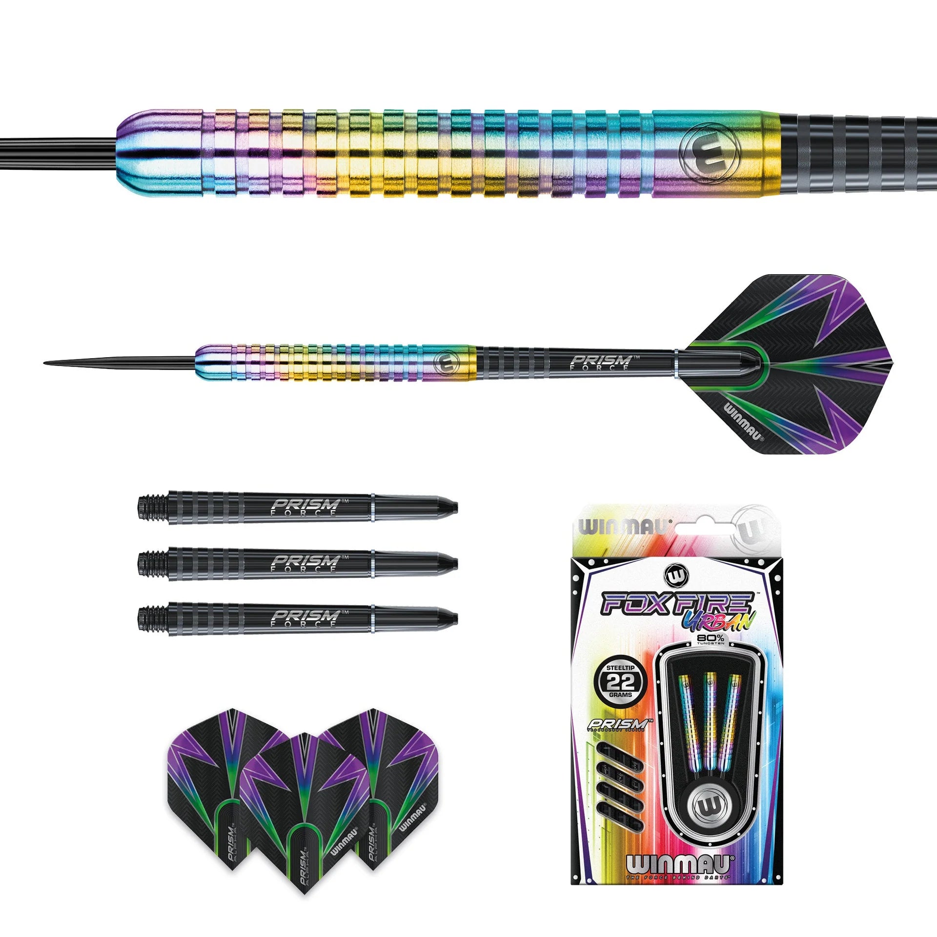 Winmau Foxfire Urban Darts-80%