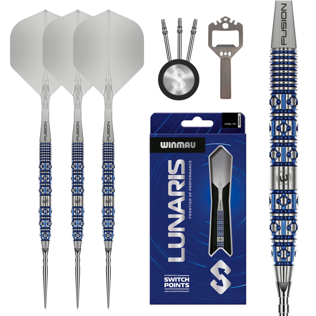 Winmau Lunaris Switch Point Darts - Tapered-90%