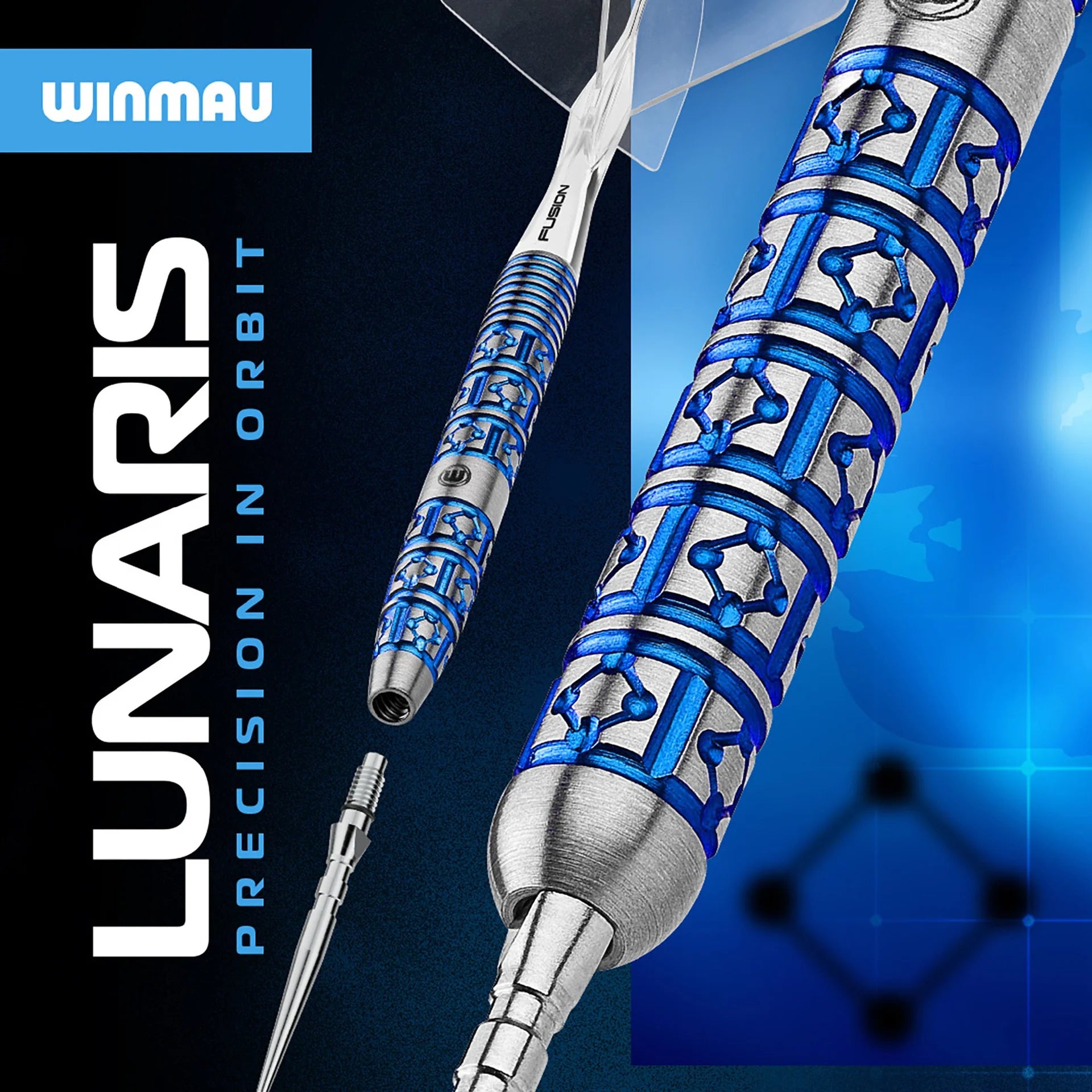 Winmau Lunaris Switch Point Darts - Tapered-90%