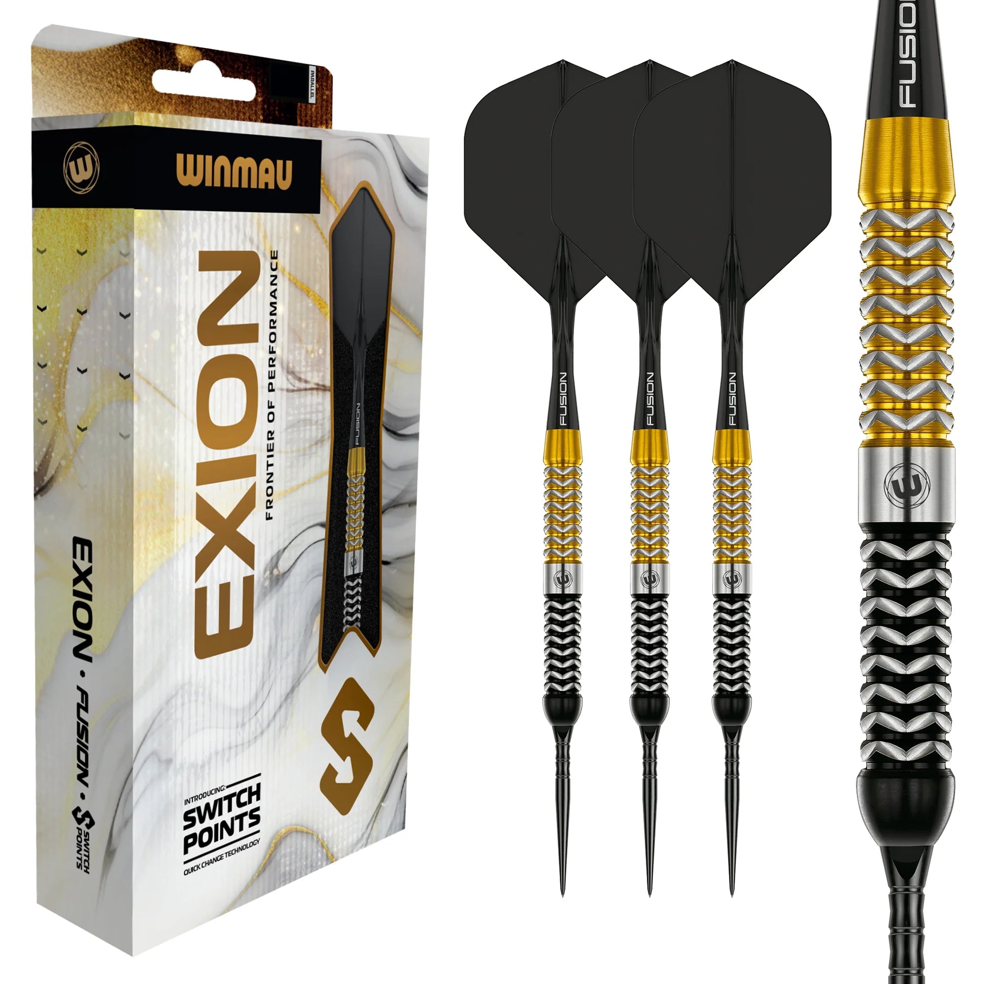 Winmau Exion Switch Point Darts- Parallel 90%