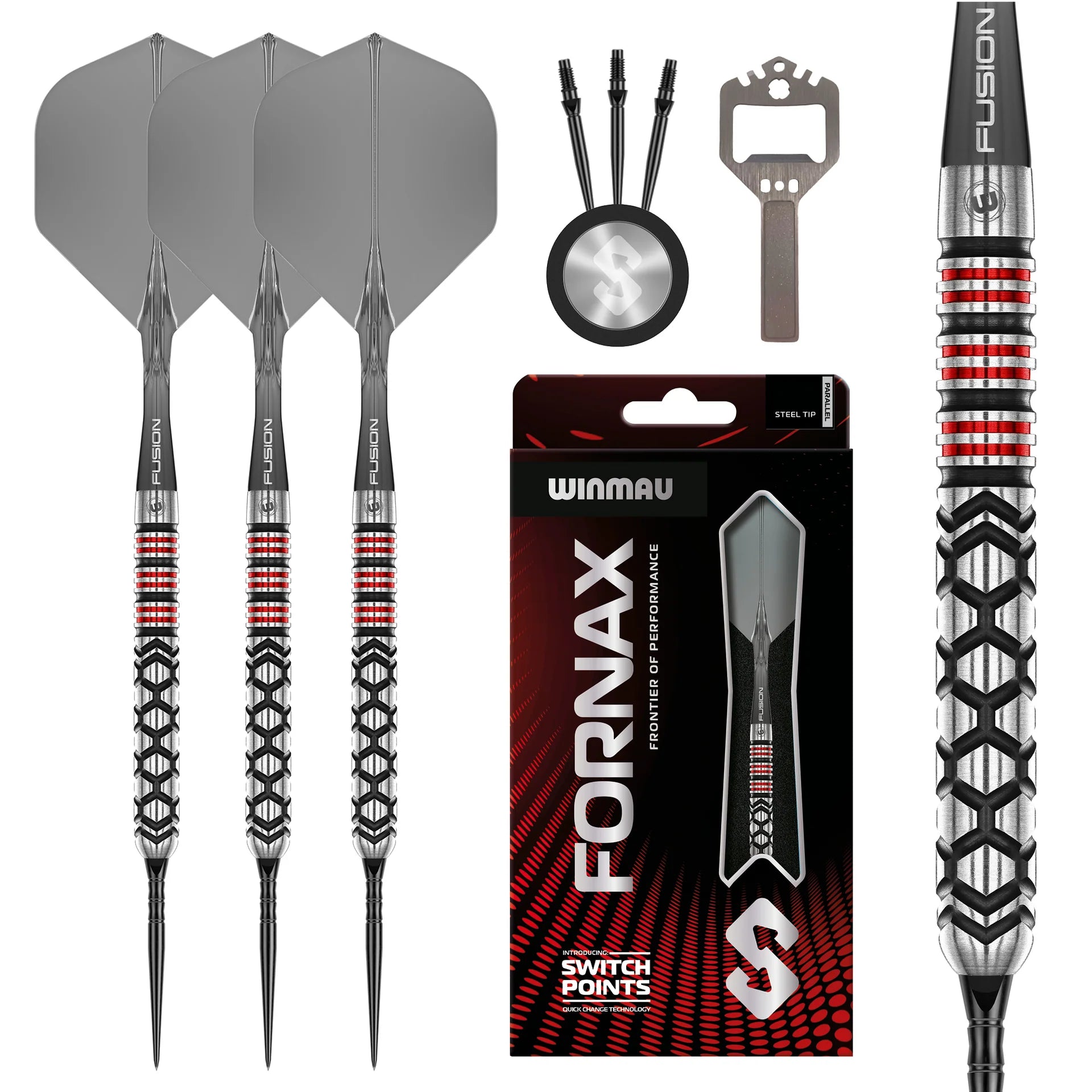 Winmau Fornax Switch Point Darts- Parallel 90%