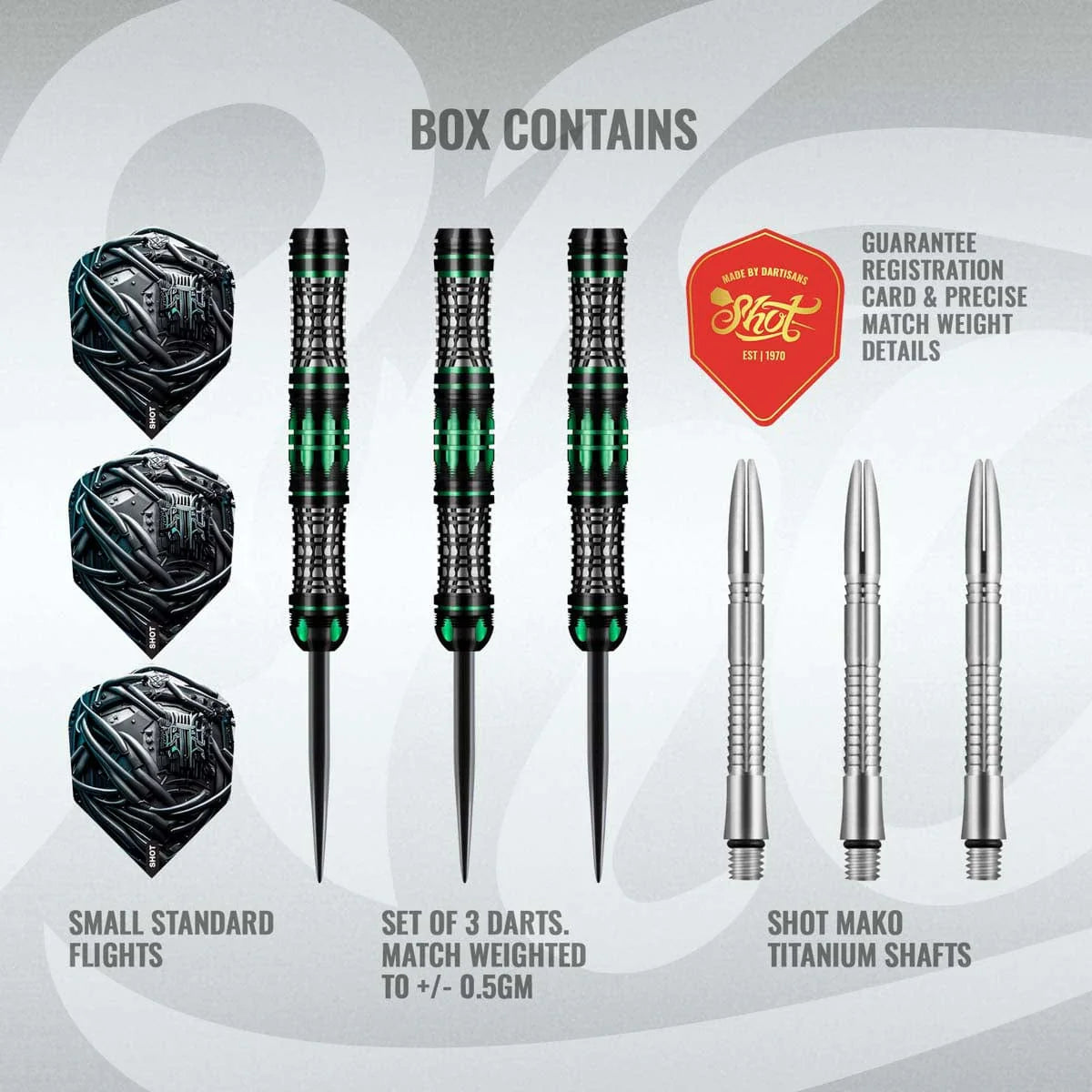 AI Cyberpunk Steel Tip Dart Set-90%