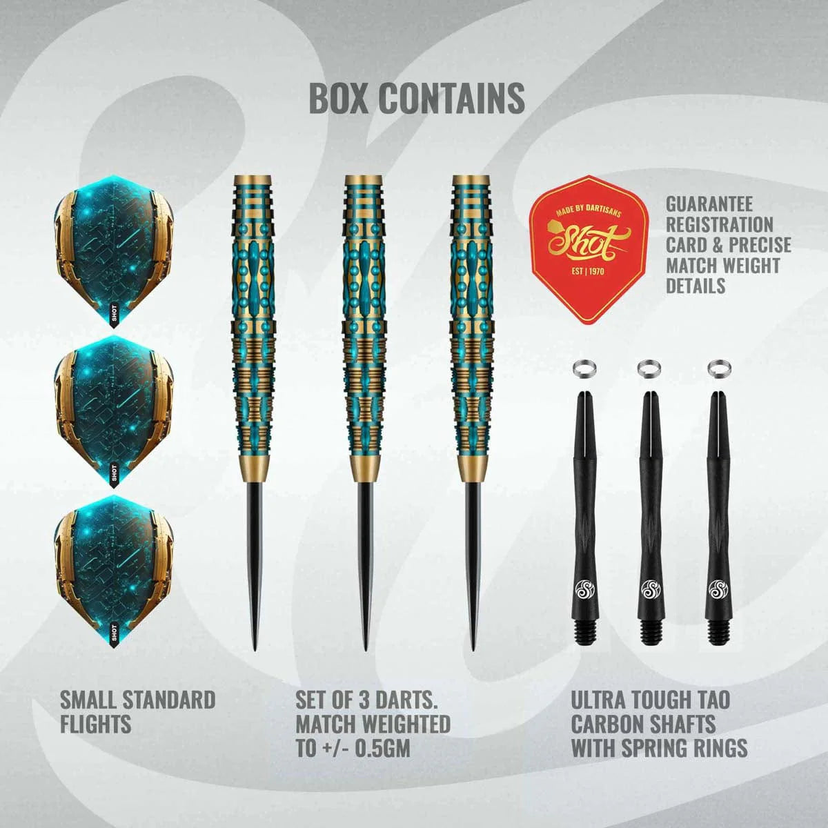 AI Replicant Steel Tip Dart Set-90%