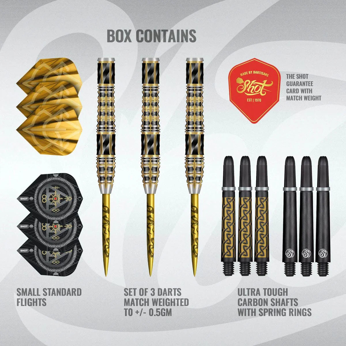 Alchemy Auro Steel Tip Dart Set-95%