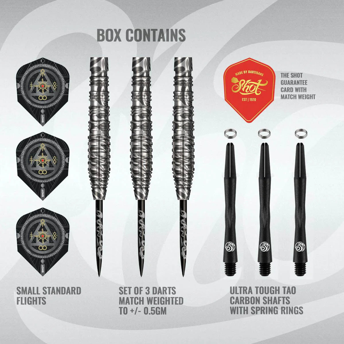 Alchemy Runstel Steel Tip Dart Set-90%