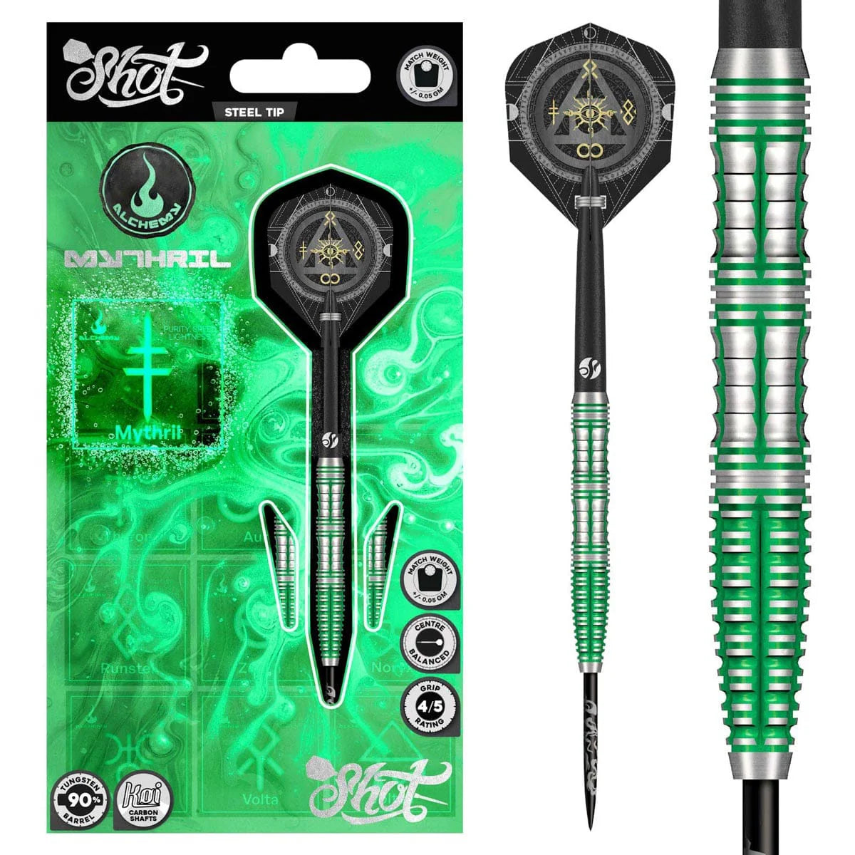 Alchemy Mythril Steel Tip Darts Set-90%