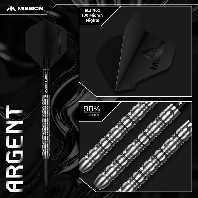 Mission Argent Darts-90%