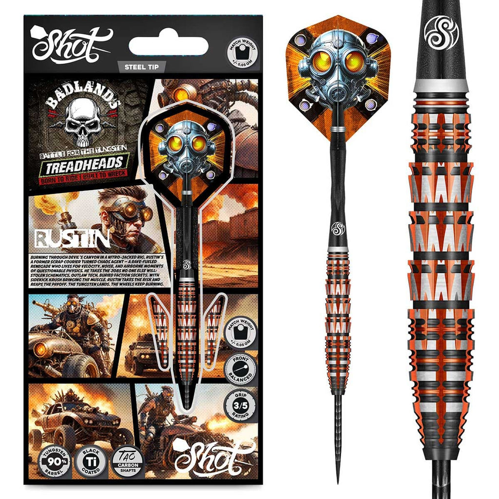 Badlands Rustin Steel Tip Dart Set-90%