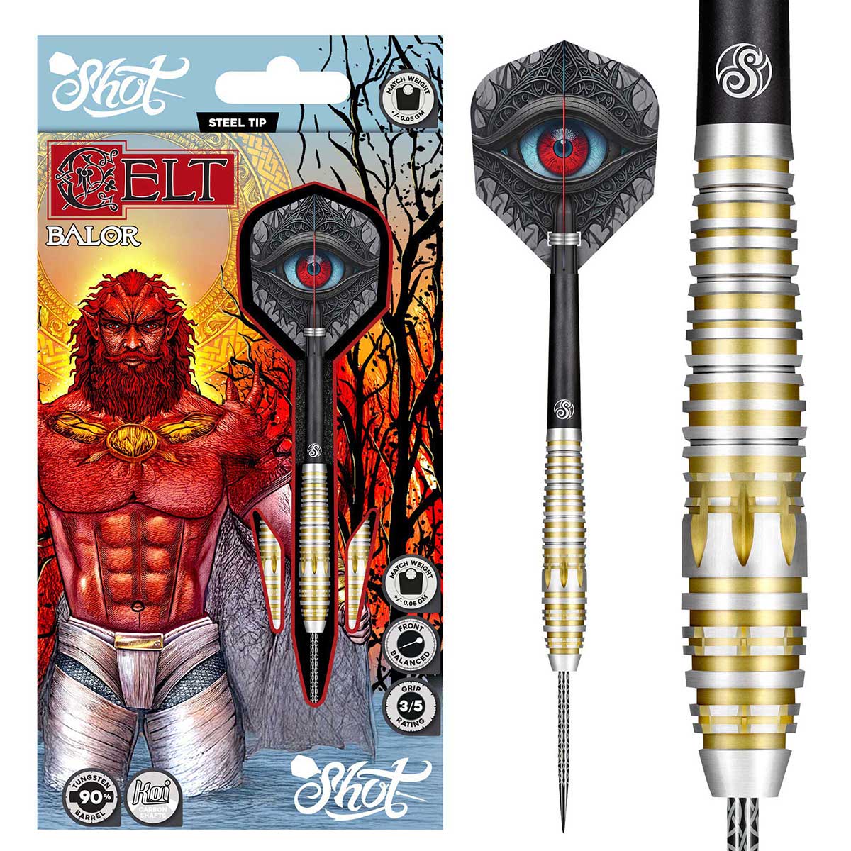 Celt Balor Steel Tip Dart Set-90%