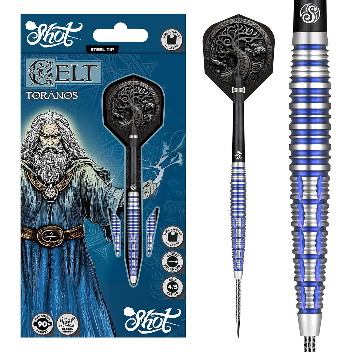 Celt Toranos Steel Tip Dart Set-90%