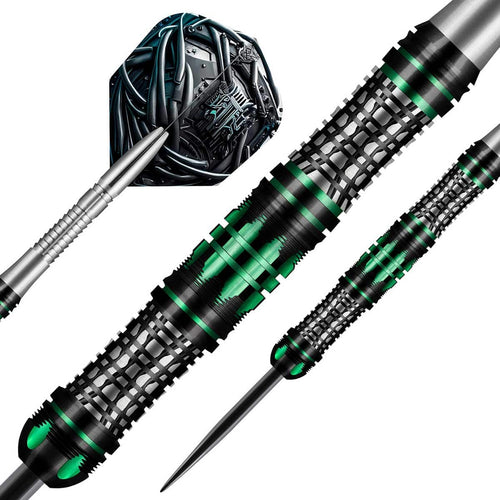 AI Cyberpunk Steel Tip Dart Set-90%