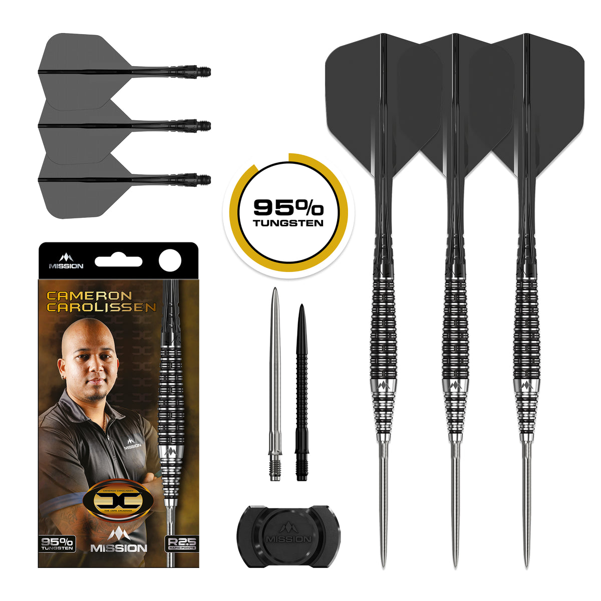 Mission Cameron Carolissen Darts- 95%