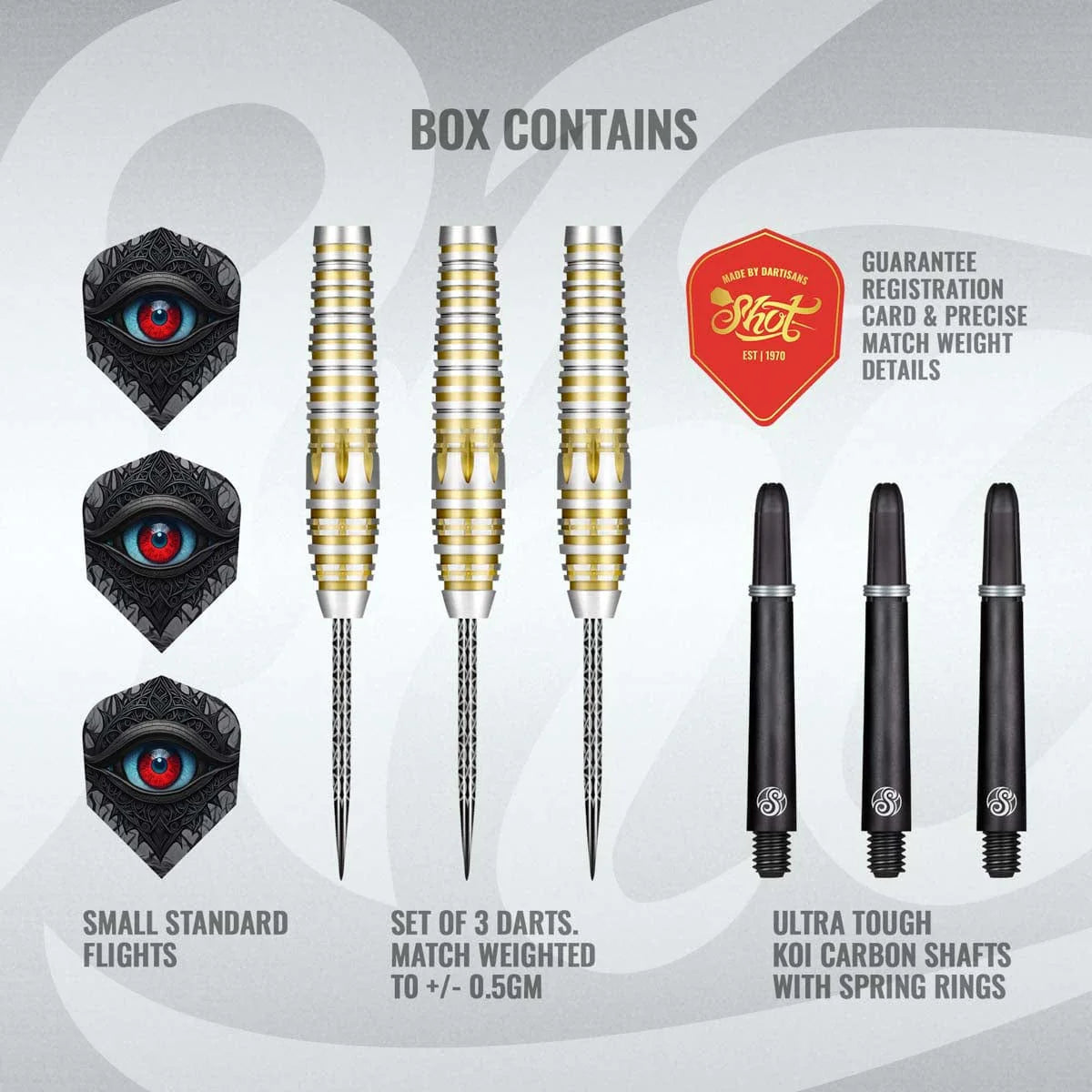 Celt Balor Steel Tip Dart Set-90%