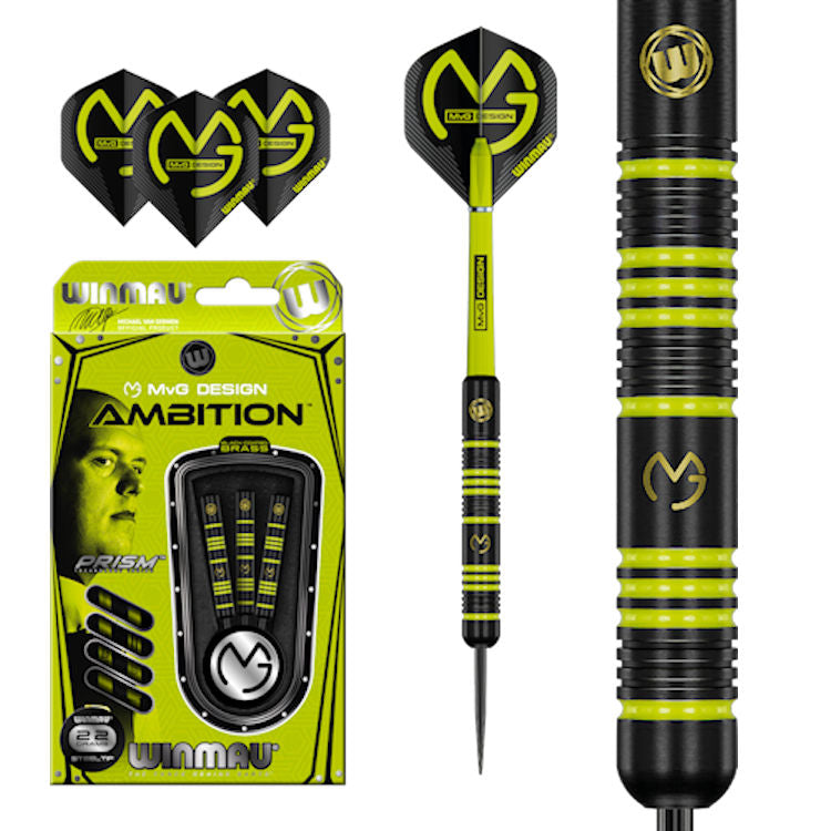 Winmau MvG Ambition Brass Darts