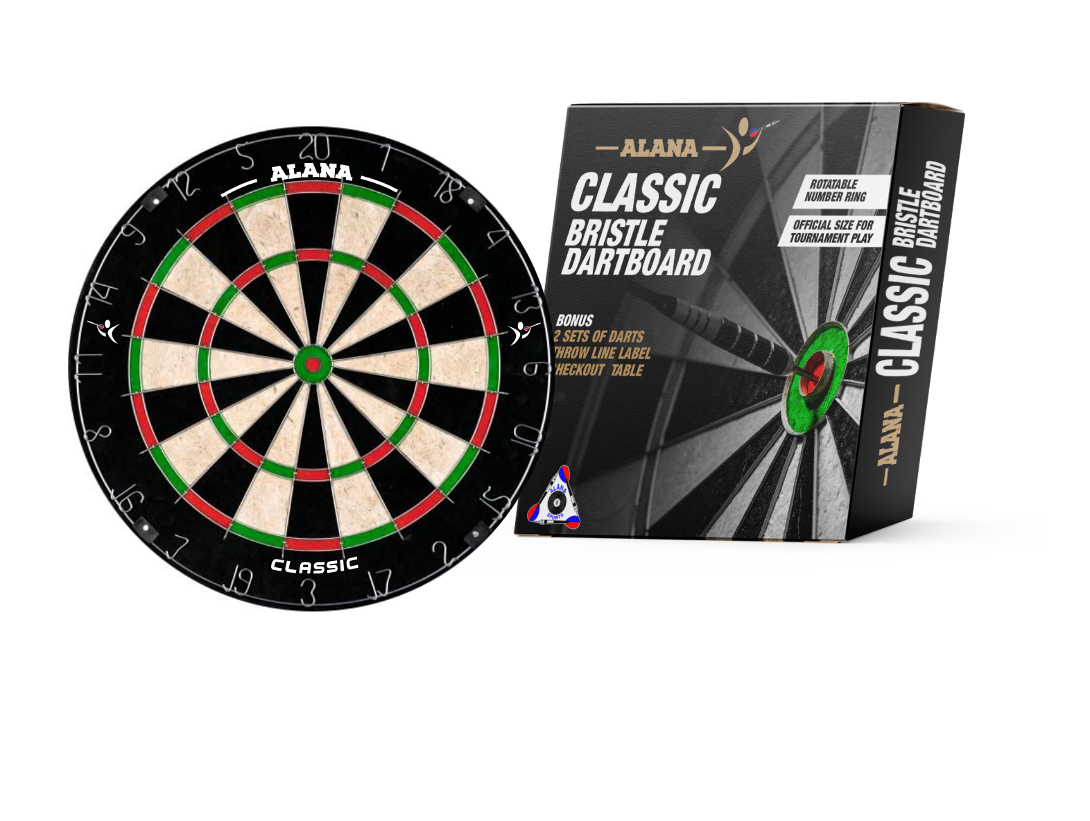 Alana Classic Dartboard Set