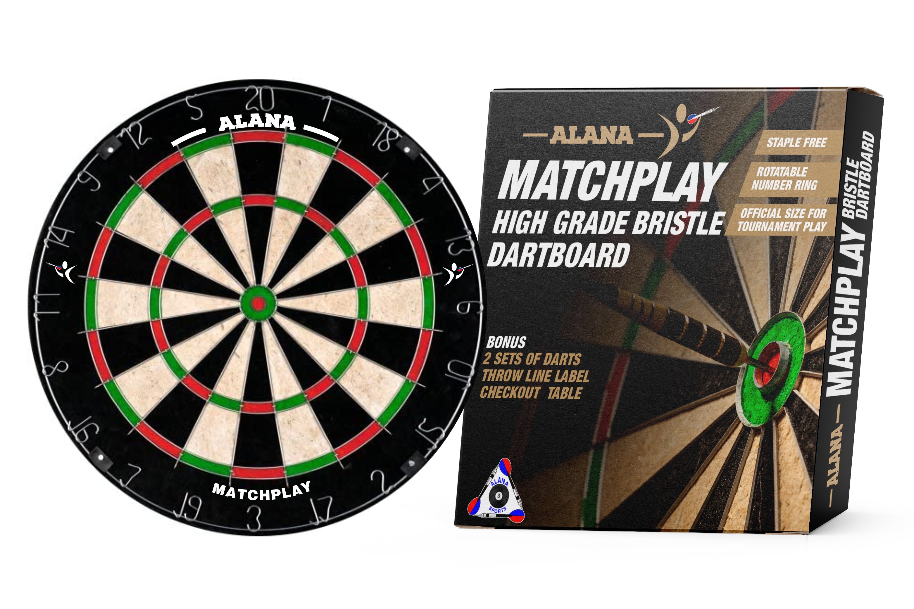 Alana Matchplay Dartboard Set