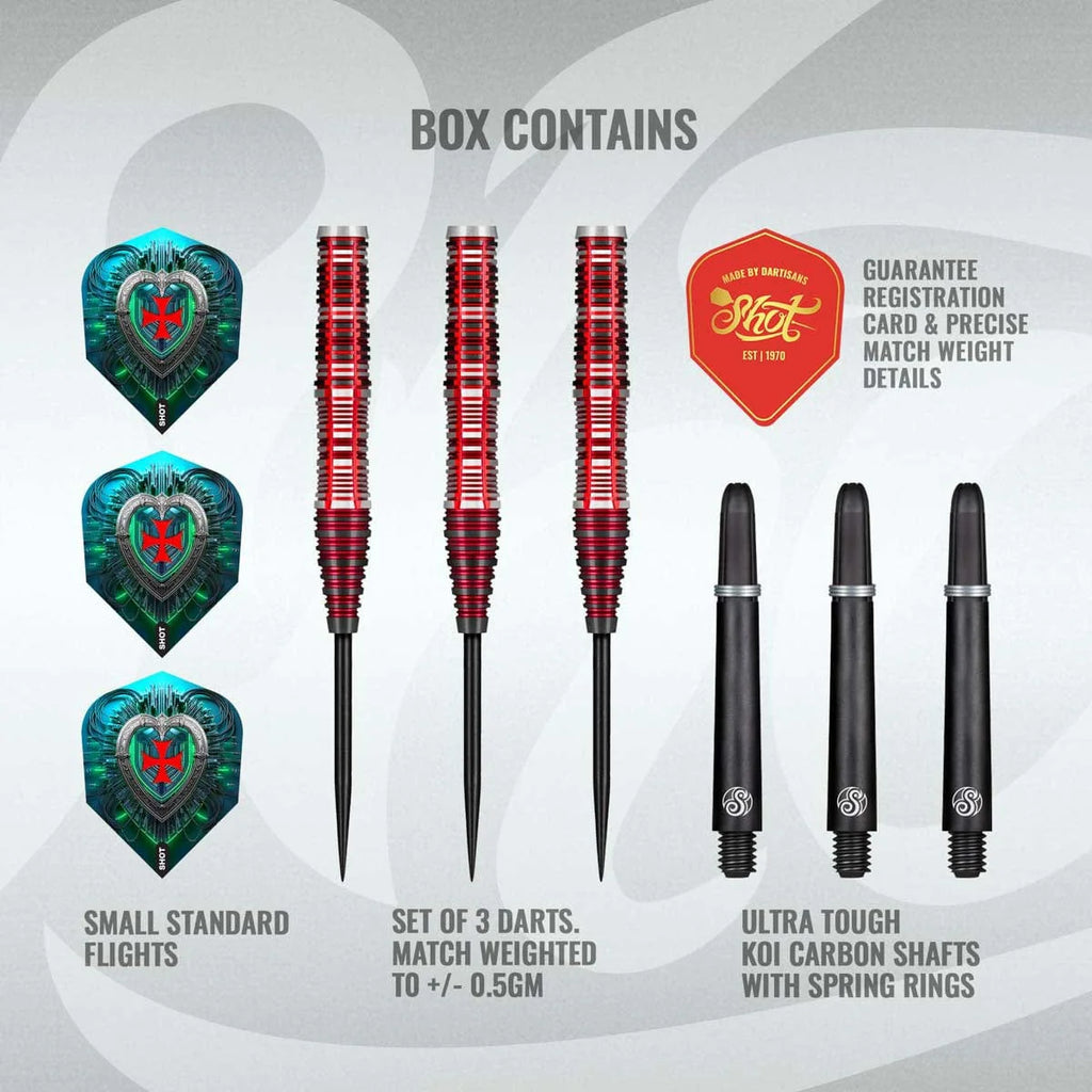 Future Knights Dreadheart Steel Tip Dart Set-90%