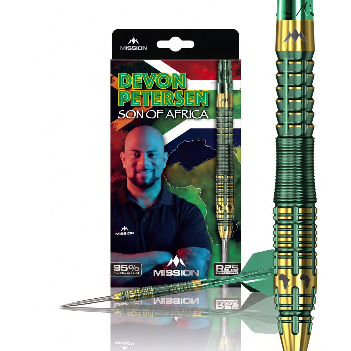 Mission Devon Petersen Darts- 95%