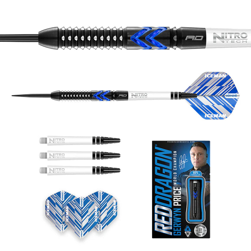 Gerwyn Price Blue Ice SE Darts-90%