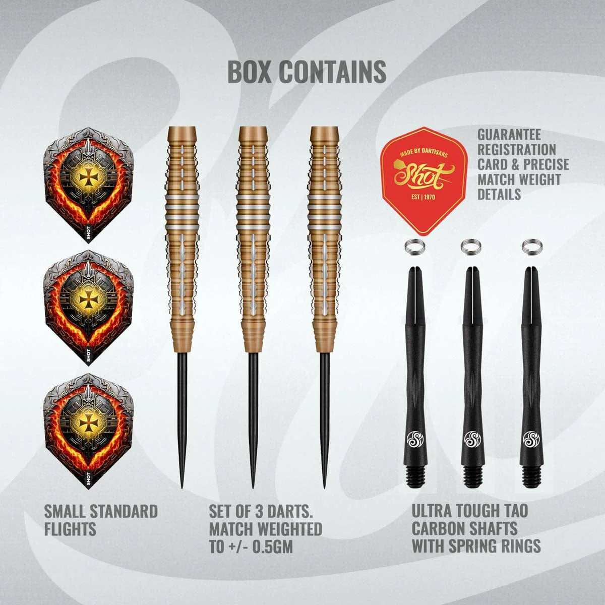 Future Knights Hachette Steel Tip Dart Set-90%
