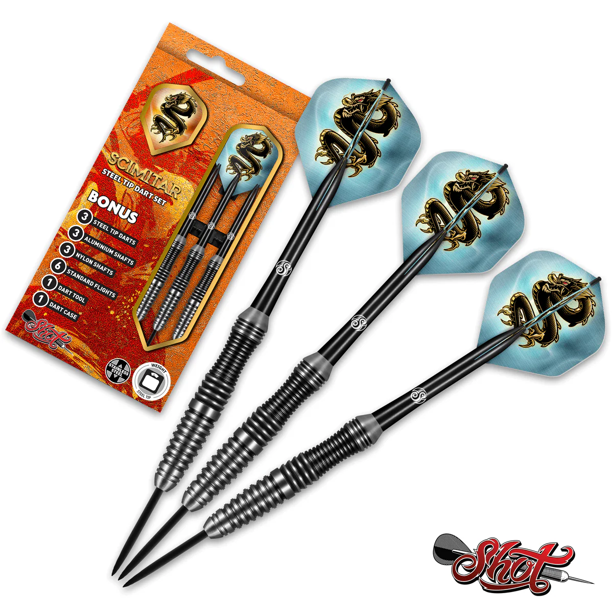 Shot Scimitar Dart Set 24g