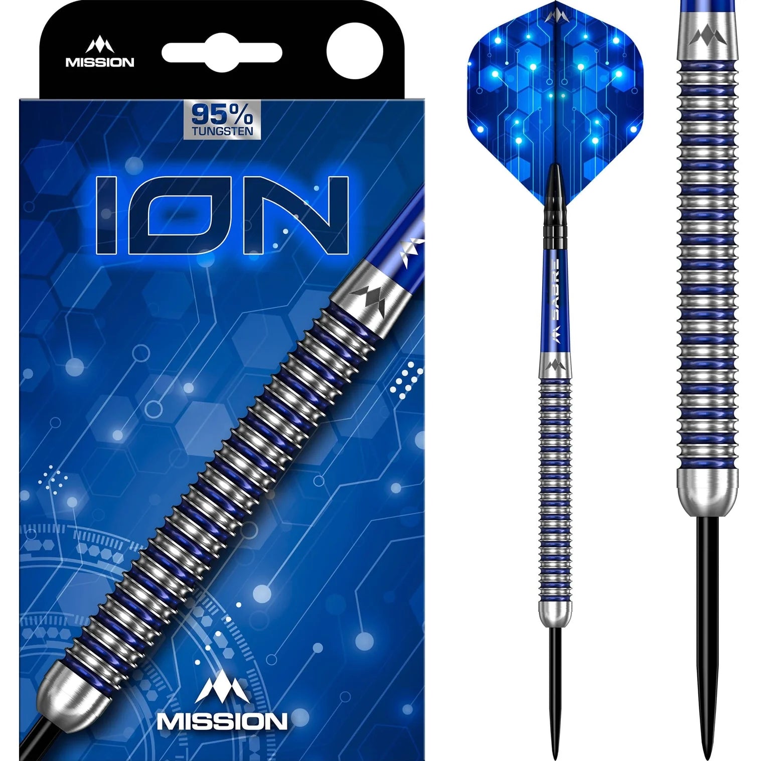 Mission Ion 95% Steel Tip Dart