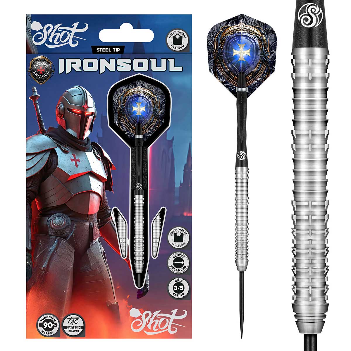 Future Knights Ironsoul Steel Tip Dart Set-90%