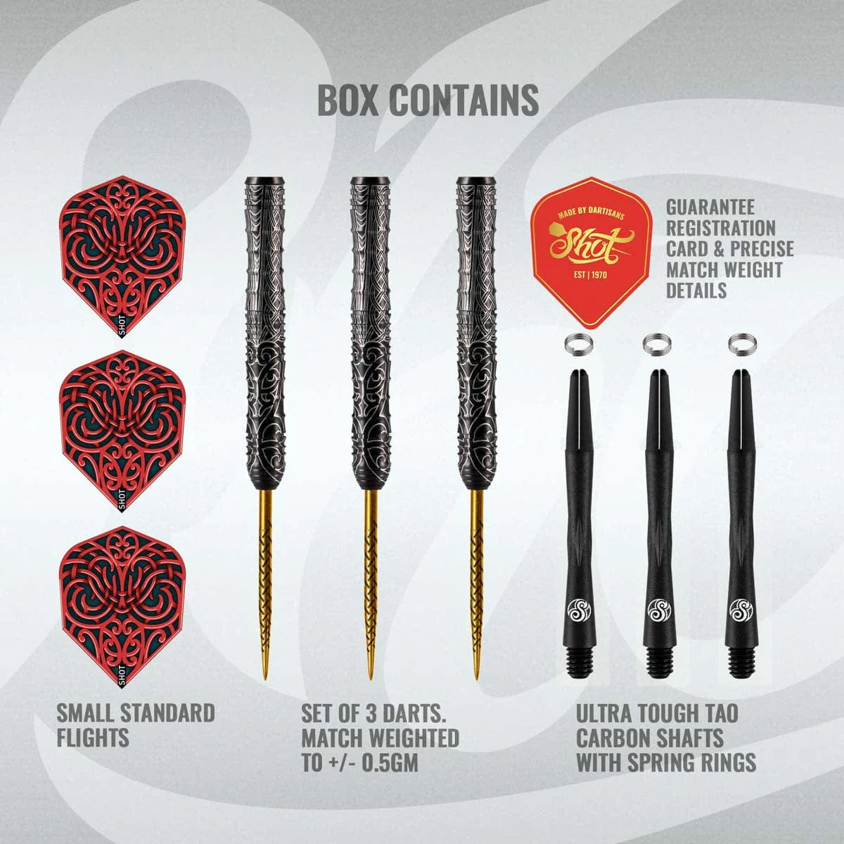 Warrior Kapene Steel Tip Dart Set-90%