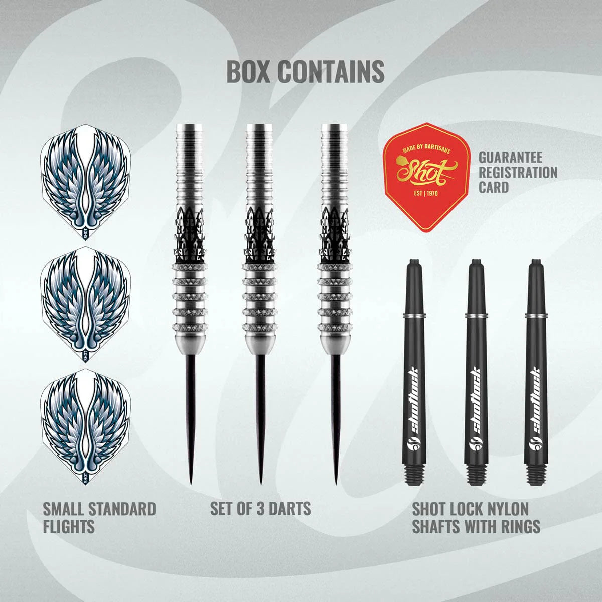 Birds of Prey Kite Steel Tip Dart Set-80%