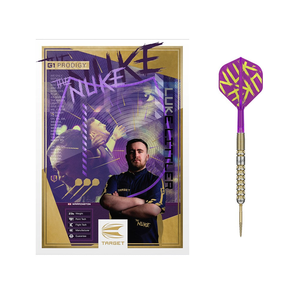 Luke Littler G1 Prodigy Steel Tip Darts