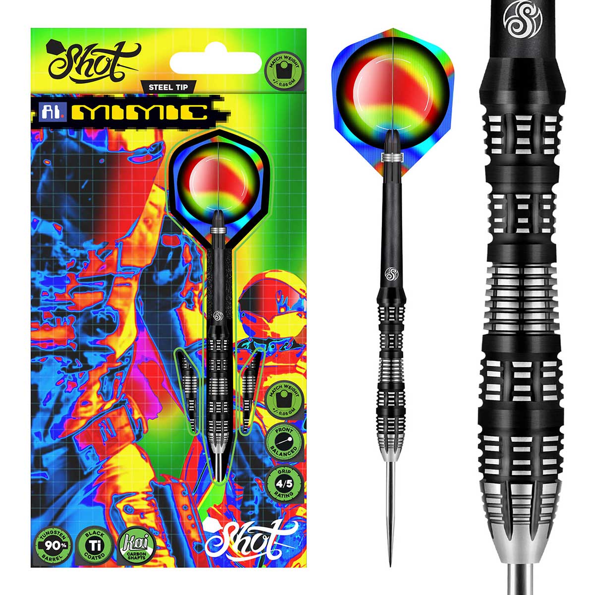 AI Mimic Steel Tip Dart Set-90%