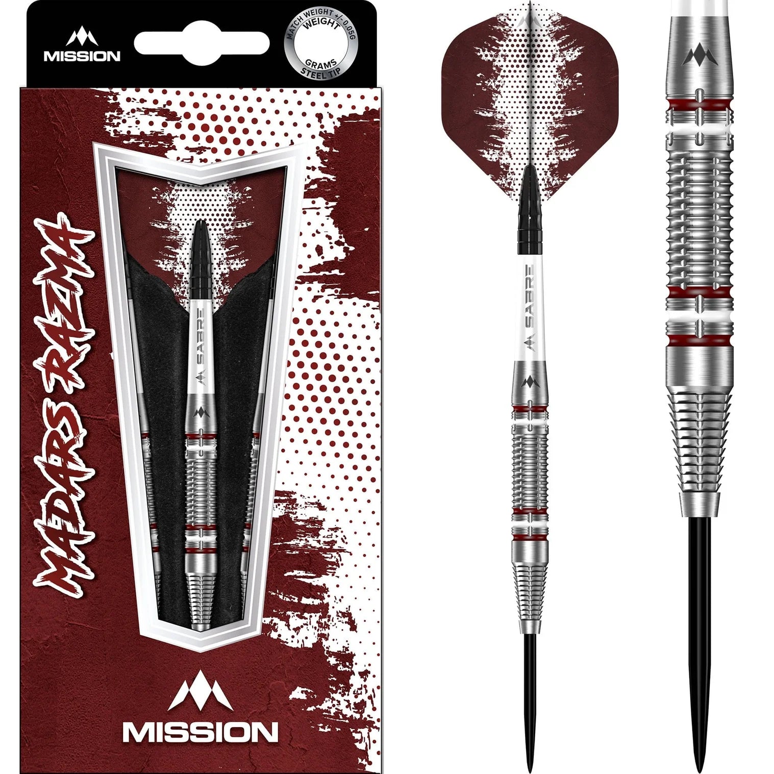 Mission Madars Razma 95% Steel Tip Dart