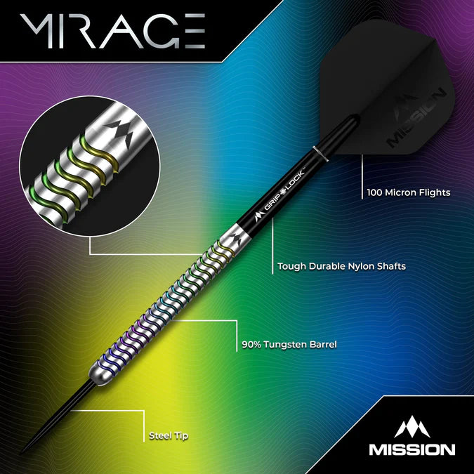 Mission Mirage Darts-90%