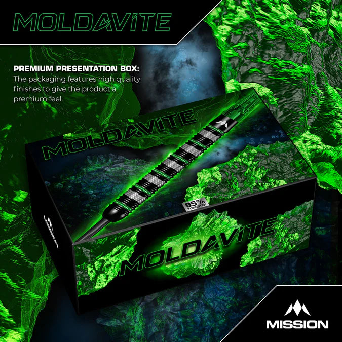 Mission Moldavite Darts-95%
