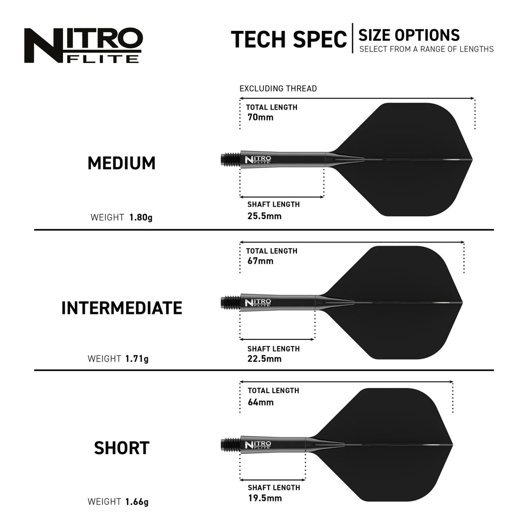 Red Dragon Nitro Flite No2- Black/Black