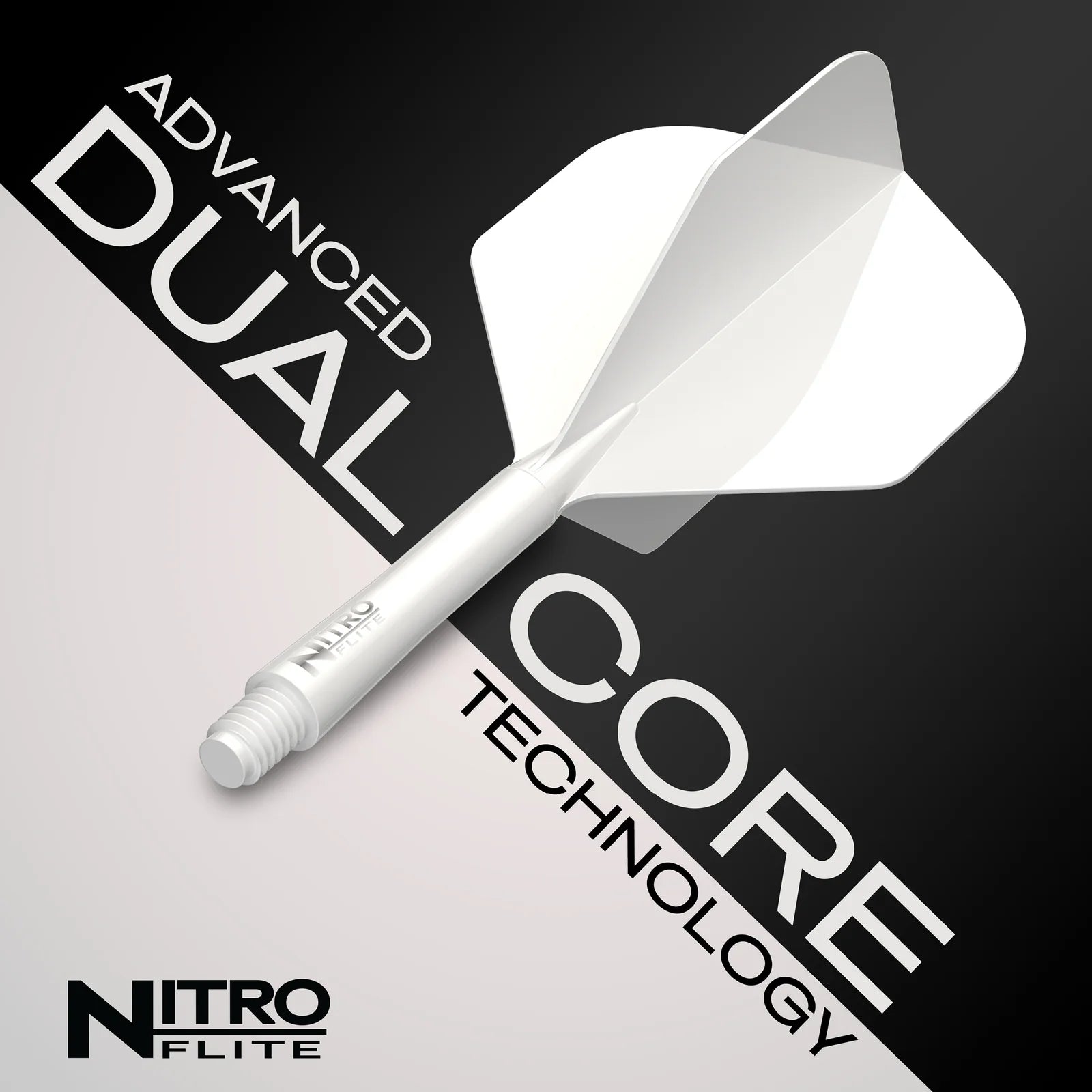 Red Dragon Nitro Flite No2- White/White