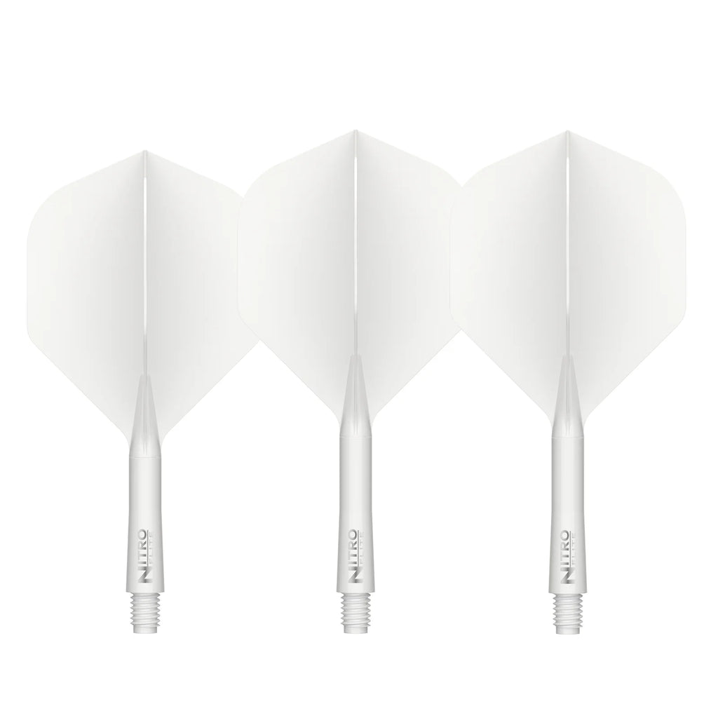 Red Dragon Nitro Flite No2- White/White