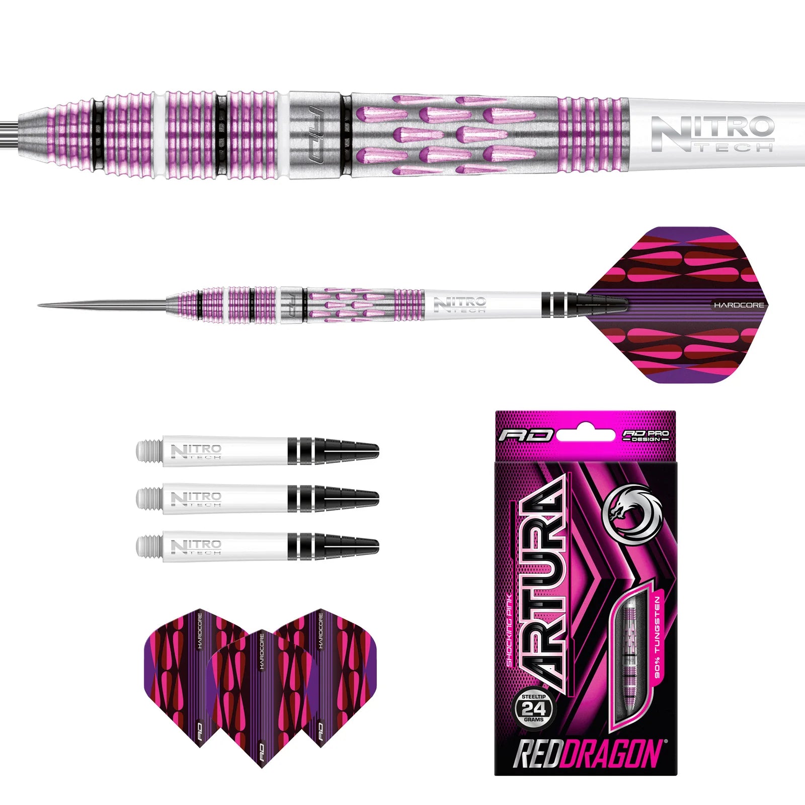 Red Dragon Artura Shocking Pink 90%