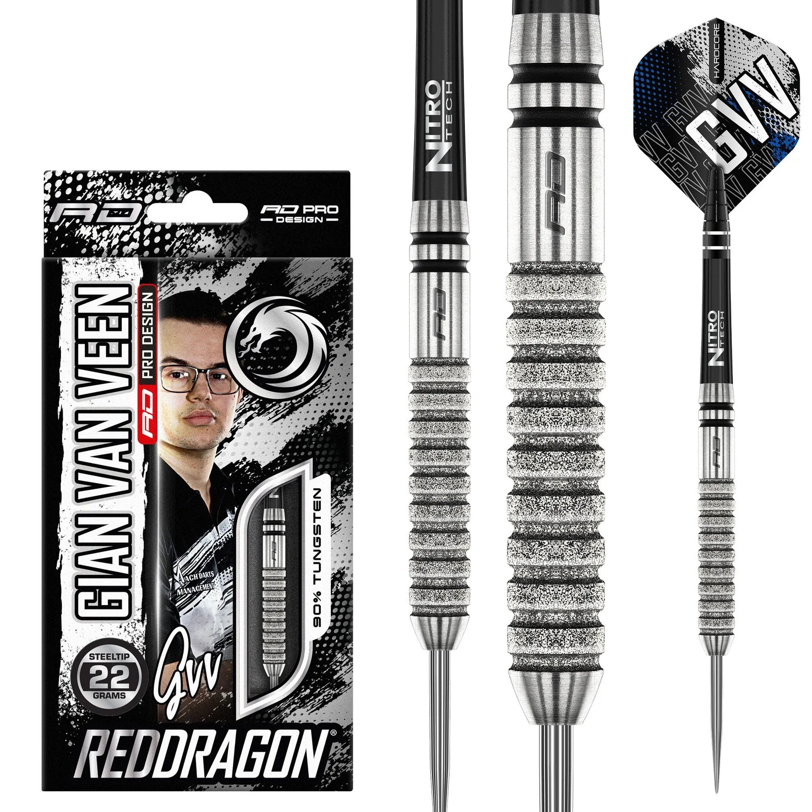 Gian Van Veen Tour Edition Darts-90%