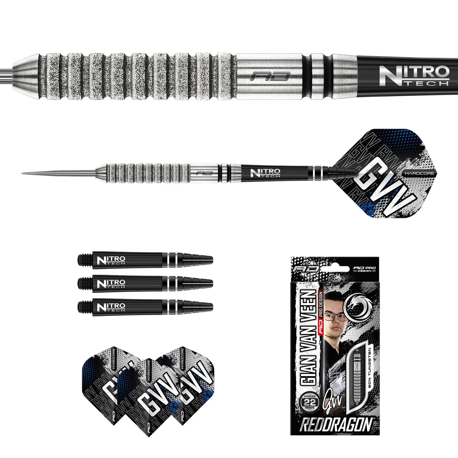Gian Van Veen Tour Edition Darts-90%