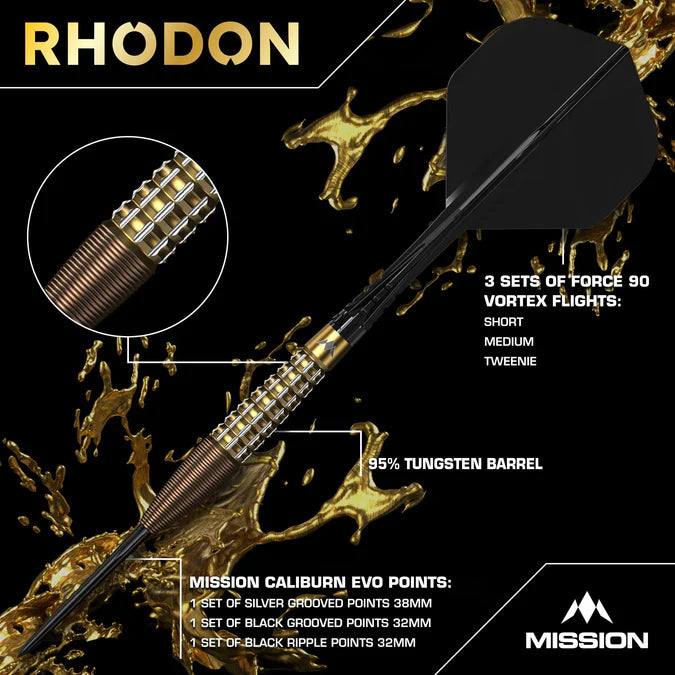 Mission Rhodon Darts-95%