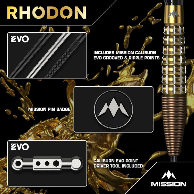 Mission Rhodon Darts-95%