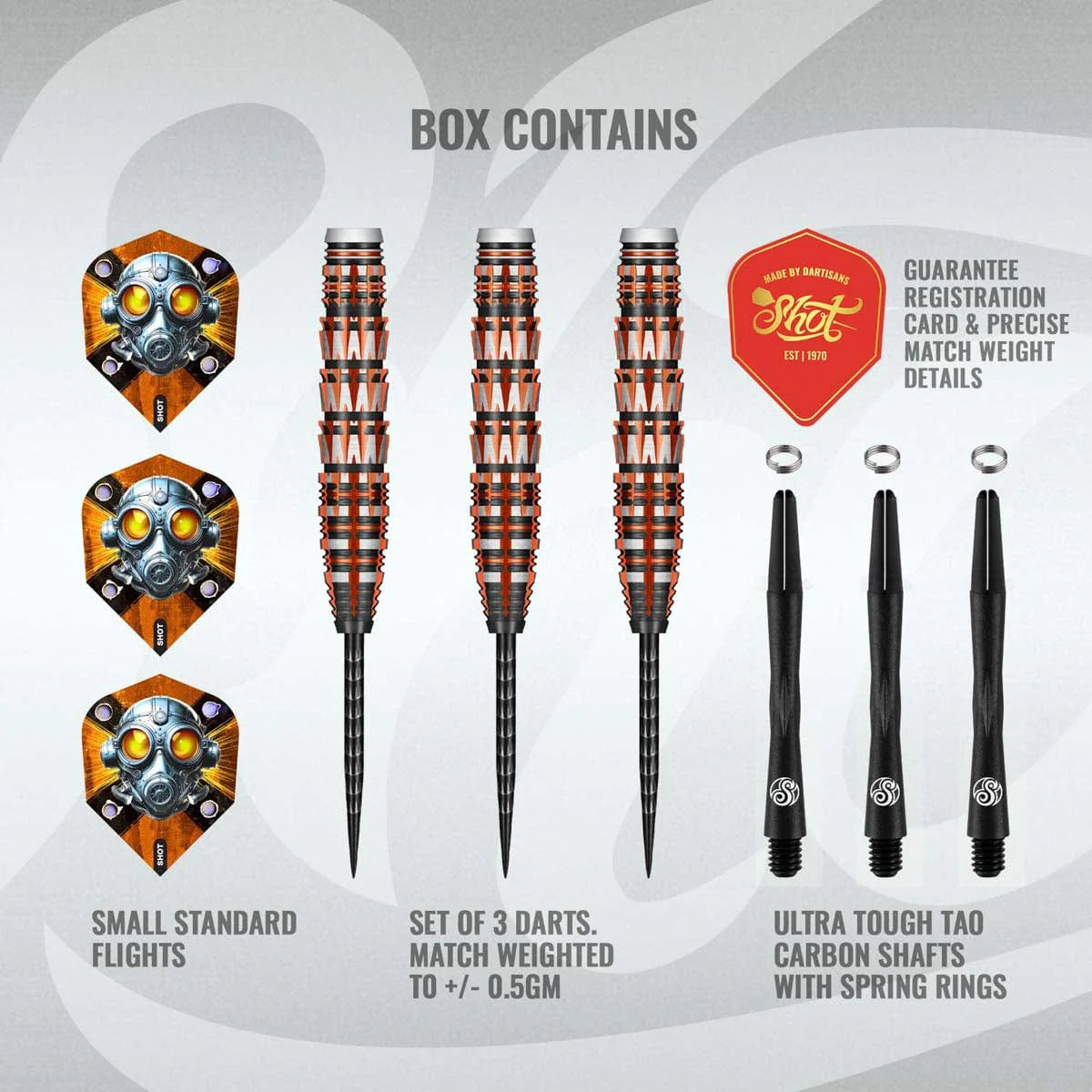 Badlands Rustin Steel Tip Dart Set-90%