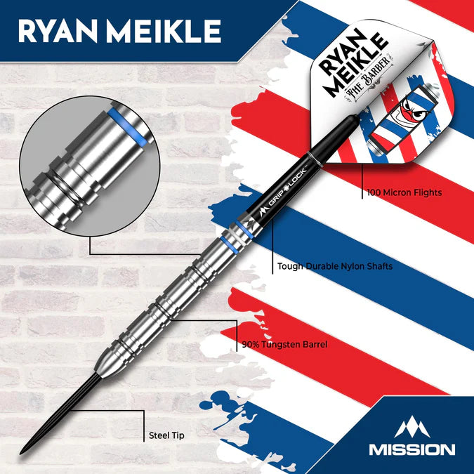 Mission Ryan Meikle Darts-90%