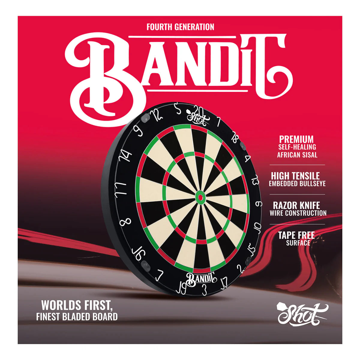 Shot Bandit Dartboard