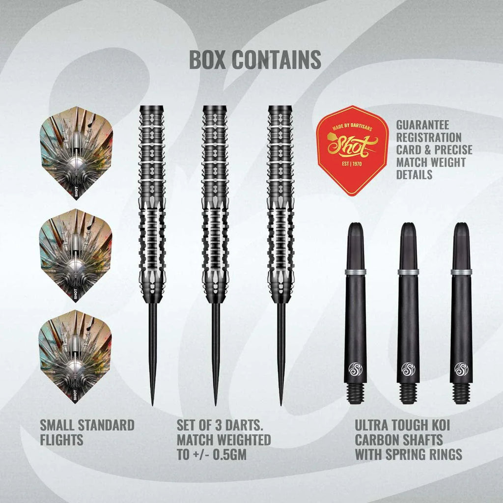 Gnarly Shredda Steel Tip Dart Set-90%