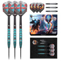 Future Knights St George Steel Tip Dart Set-95%
