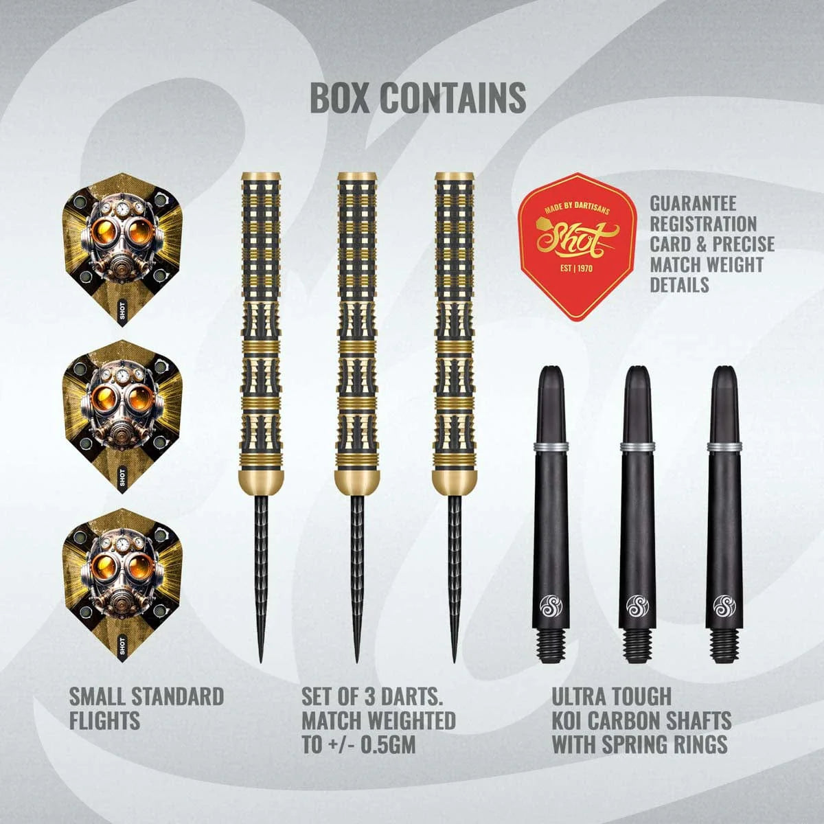 Badlands The Sheriff Steel Tip Dart Set-90%