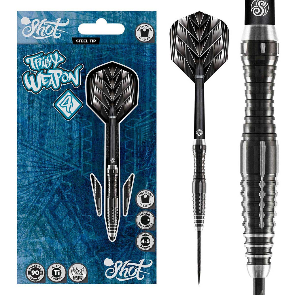 Tribal Weapon 4 Series Steel Tip Dart Set-90%