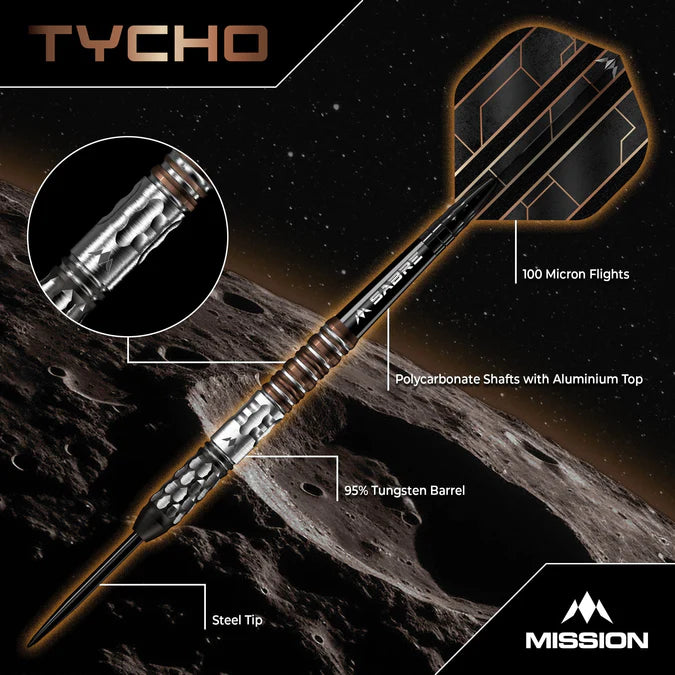 Mission Tycho Darts-95%